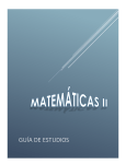 matemáticas ii