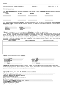 Nombre: Institución Educativa Técnica La Esperanza Grado 90___