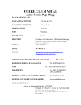 Curriculum vitae - Páginas Personales UNAM
