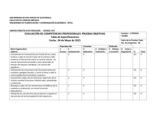 EVALUACIÓN DE COMPETENCIAS