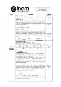 Gu&iacute;a de Estudio 2do. Grado Febrero