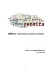 herencia y genes - IES Felipe de Borbón