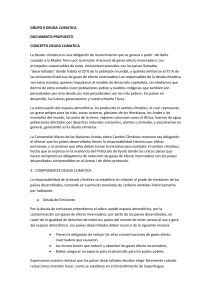 GRUPO 8 DEUDA CLIMATICA DOCUMENTO PROPUESTO