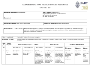 PLANEACIÓN DIDÁCTICA PARA EL DESARROLLO DE