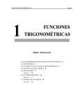 Funciones trigonométricas básicas