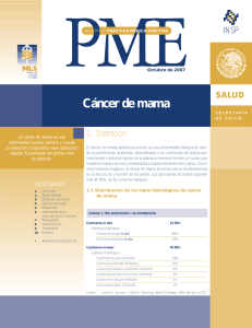 Cáncer de mama