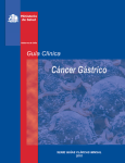 Guía Clínica 2010 Cáncer Gástrico