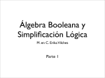 algebra booleana