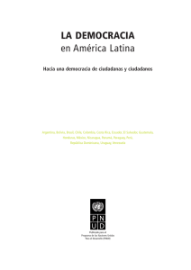 democracia en América Latina