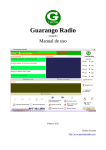 Manual de Usuario Guarango Radio v-0.5.x