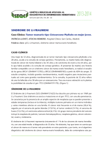 Tema 4 Síndrome de Li Fraumeni