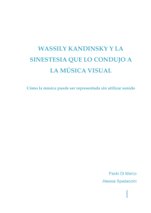 wassily kandinsky y la sinestesia que lo condujo a la