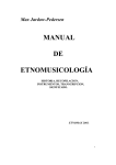 Manual de Etnomusicología