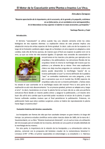 El Motor de la Coevolución entre Plantas e Insectos: Los Virus.