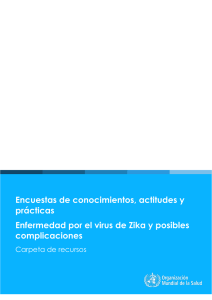Encuestas de conocimientos, actitudes y prácticas Enfermedad por