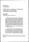Calidad de vida y adaptación a la enfermedad en pacientes