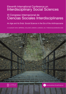 the Final Program - Interdisciplinary Social Sciences