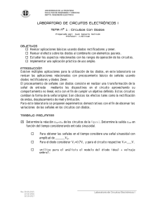 Circuitos Con Diodos - Web Quidel (Universidad de la Frontera UFRO)