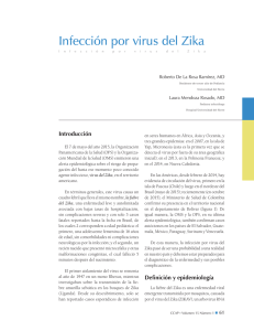 Infección por virus del Zika