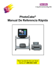 PhotoCake® Manual De Referencia Rápida