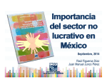 La importancia del sector no lucrativo en México