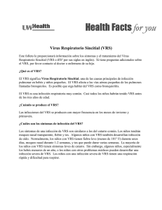 Virus Respiratorio Sincitial (VRS)
