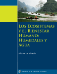 LOS EcOSiStEMAS y El BiENEStAR HUMANO: HUMEdAlES y AGUA