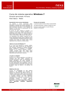 Curso de sistema operativo Windows 7