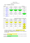 Grado en Física Horarios para el curso 2016-17