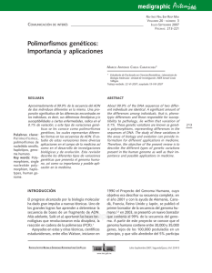 Polimorfismos genéticos: Importancia y aplicaciones