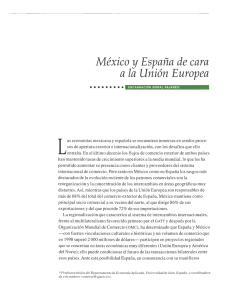 México y España de cara a la Unión Europea