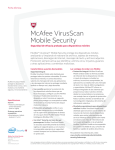 McAfee VirusScan Mobile Security