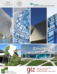 Envolventes arquitectónicas: Fachadas