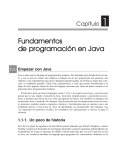 Fundamentos de programación en Java