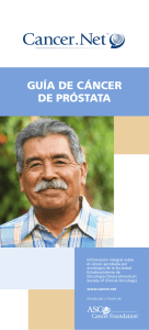 guía de cáncer de próstata