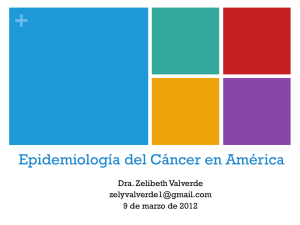 Epidemiología del Cáncer en América