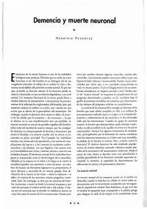 Demencia y muerte neuronal - Revista de la Universidad de México