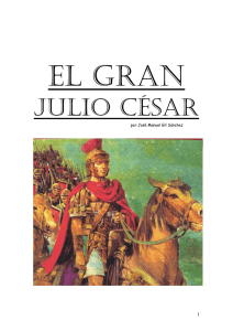El Gran Julio César - Cultura Clásica de Sagunt