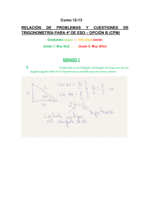 trigonométricas c -"de la función"