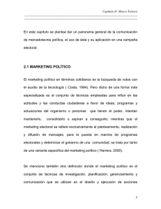 2.1 MARKETING POLÍTICO