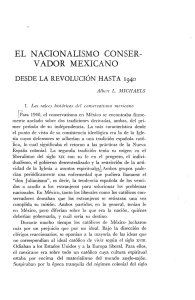 el nacionalismo conser- vador mexicano