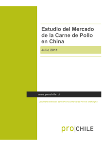 Estudio del Mercado de la Carne de Pollo en China