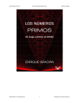 Los Numeros Primos - Enrique Gracian
