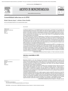 Comorbilidad infecciosa en la EPOC