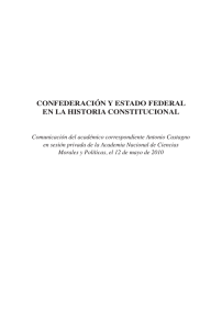 confederación y estado federal en la historia constitucional
