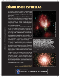 cúmulos de estrellas - Sociedad Española de Astronomía