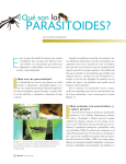 parasitoides? - Revista Ciencia