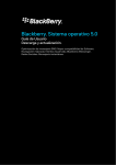 Blackberry. Sistema operativo 5.0