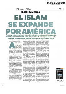 El Islam se expande por América