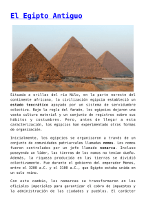 El Egipto Antiguo